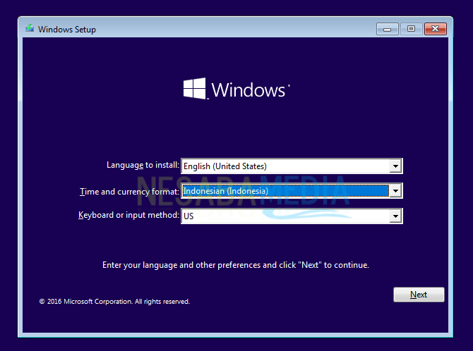 Instal Ulang Windows Paket 3